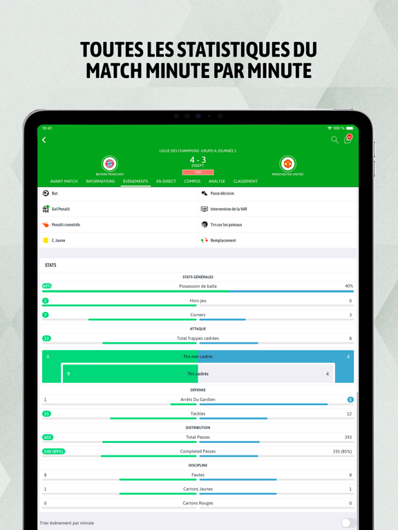 Screenshot #5 pour BeSoccer Plus