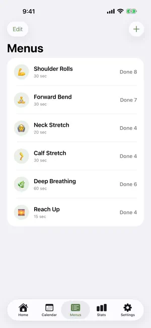 StretchMemo: Habit Tracker screenshot 3