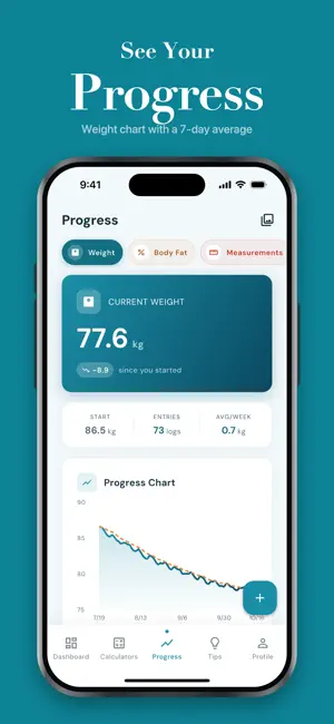 BMI Health: Weight Tracker screenshot 4