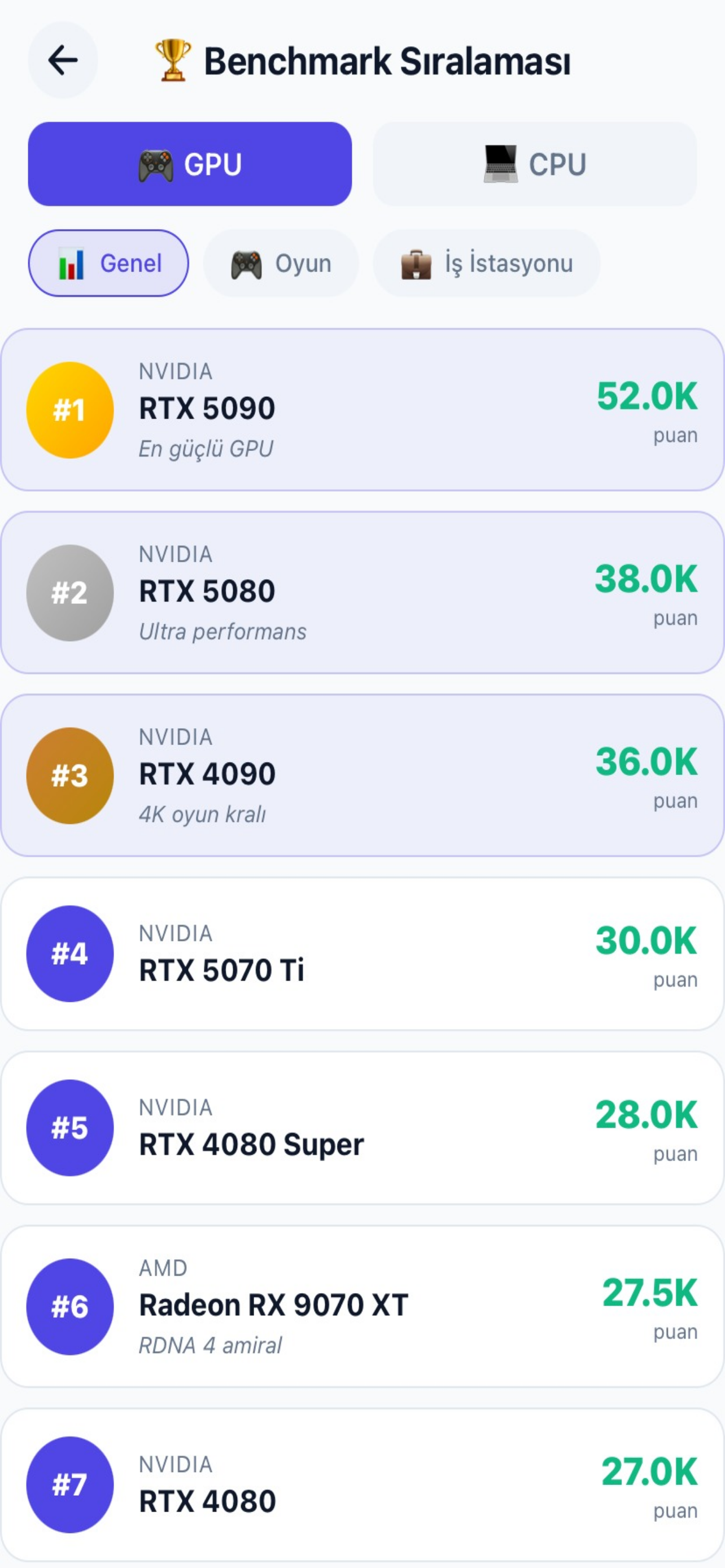 Donanım Kıyasla screenshot 6