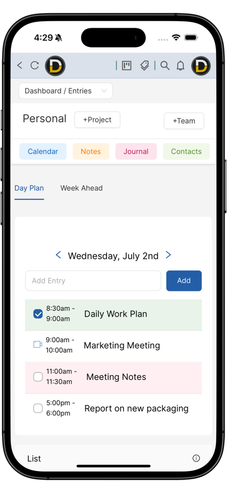 DayViewer screenshot 1