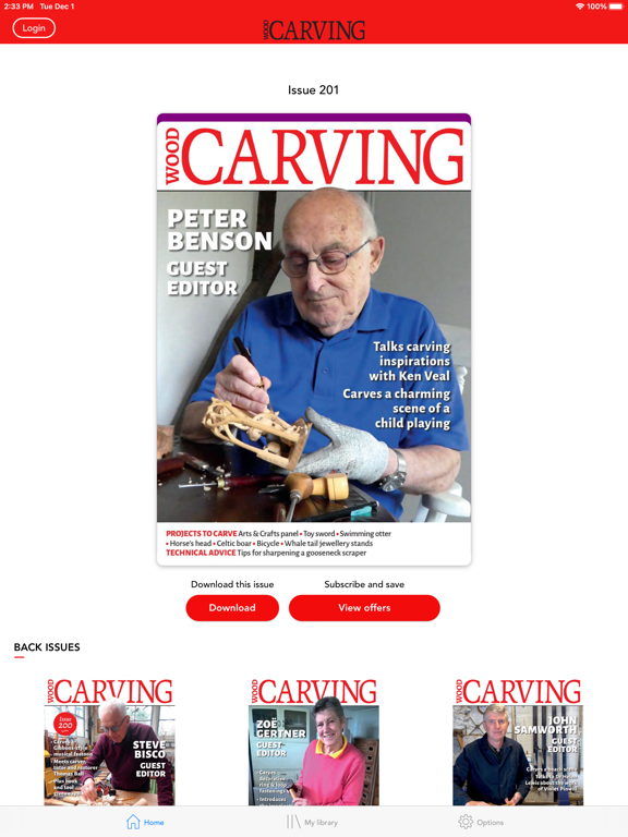 Screenshot #4 pour Woodcarving Magazine