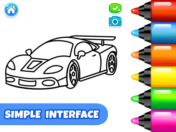 Color Page Art Coloring Game