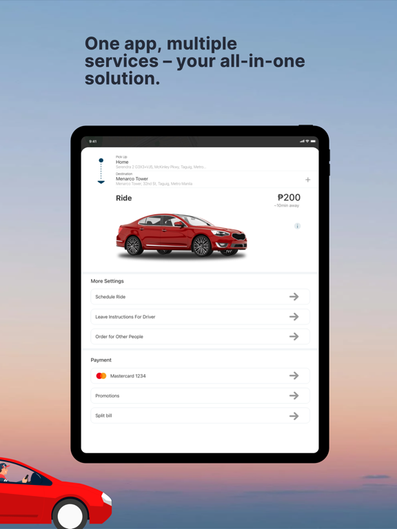 App screenshot