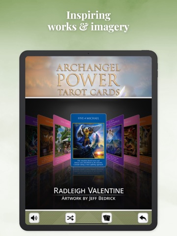 Archangel Power Tarot Cards iPad screenshot