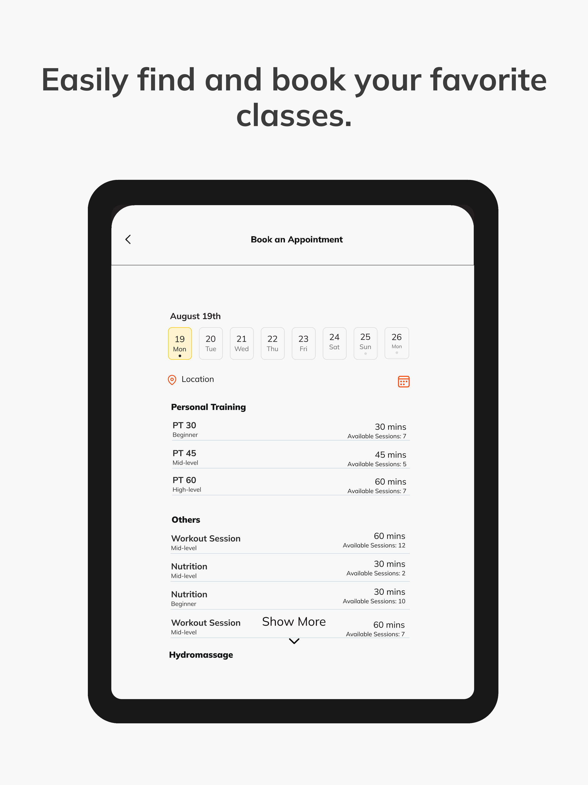 Configure Fitness