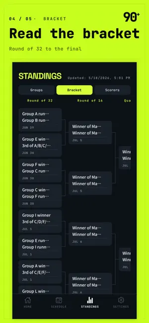 90+｜Football Live Scores screenshot 4