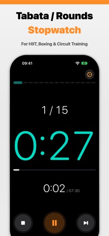 Timer Tabata for Workout, HIIT screenshot