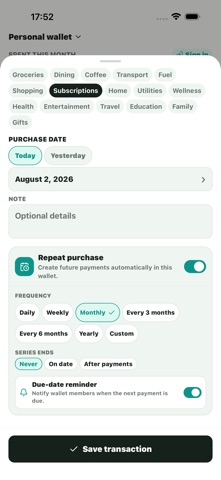 FinPilot: AI Expense Tracker Screenshot 2 of 6