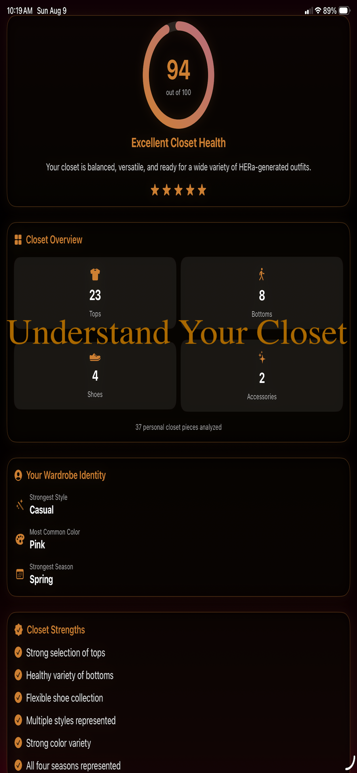 HERsuit screenshot 8