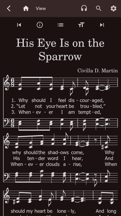 Mobile Hymns Sheet Music