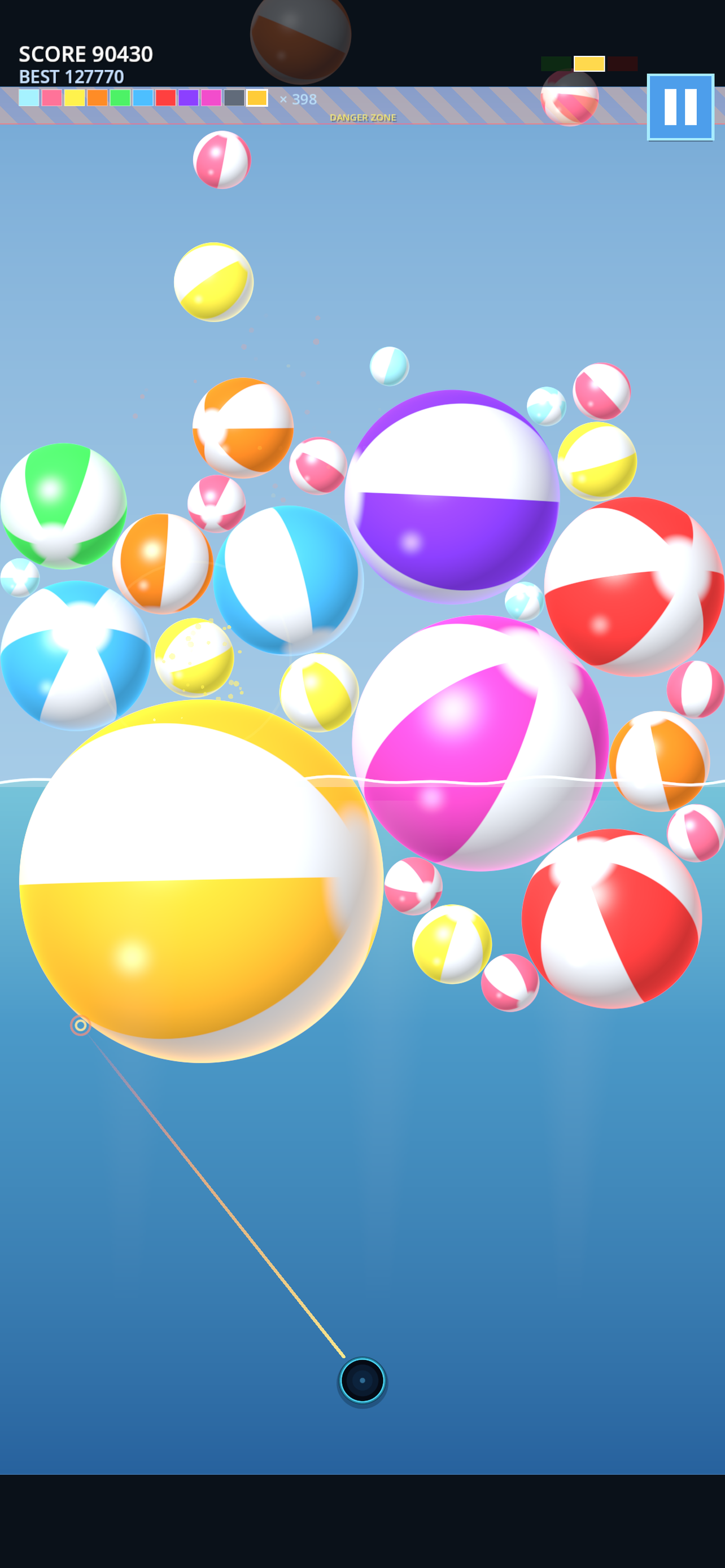 Striped Ball Merge