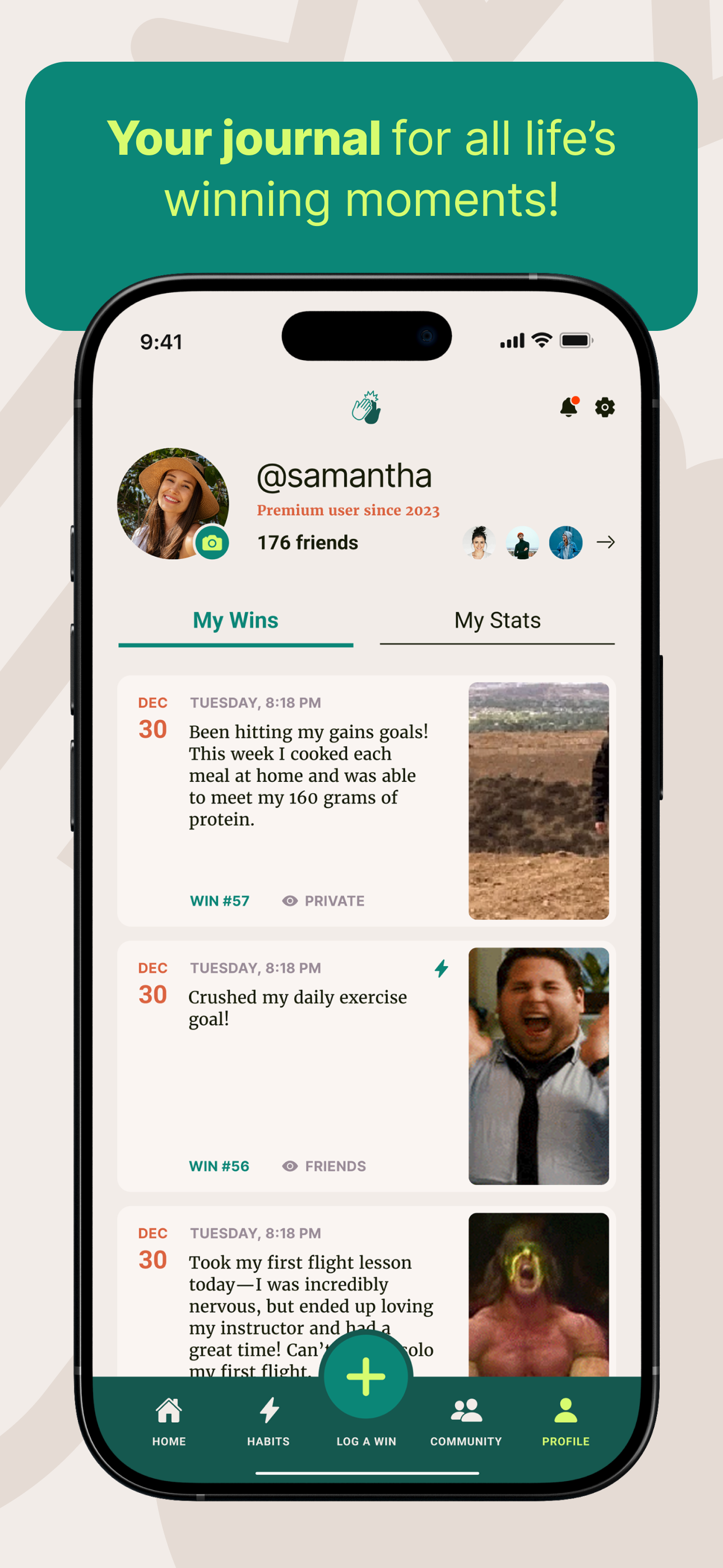 Winable: Winning Habit Tracker
