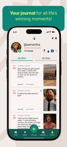 Winable: Winning Habit Tracker Screenshot 7 of 8