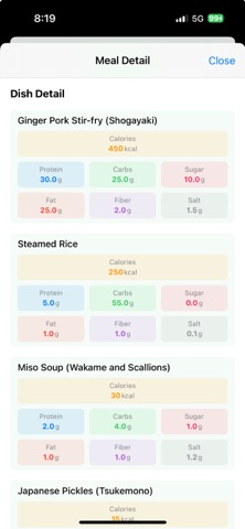 Meal Manager: Calorie & Macros screenshot