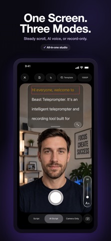 Beast Floating Teleprompter Screenshot 4 of 6