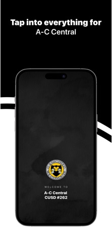 A-C Central CUSD #262 iPhone screenshot