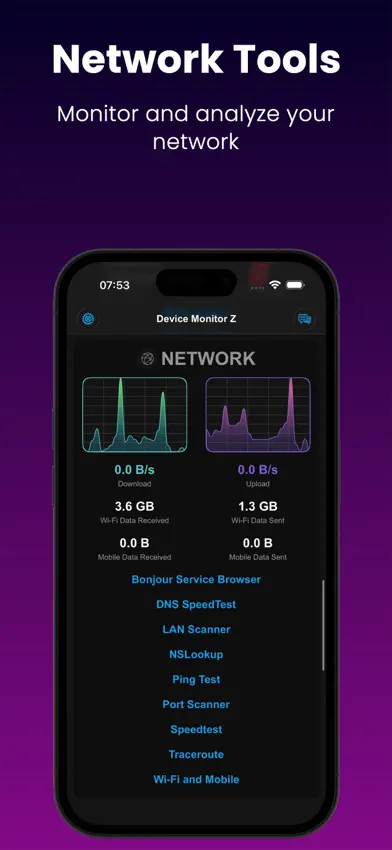 Device Monitor Z: CPU x RAM OS screenshot 4