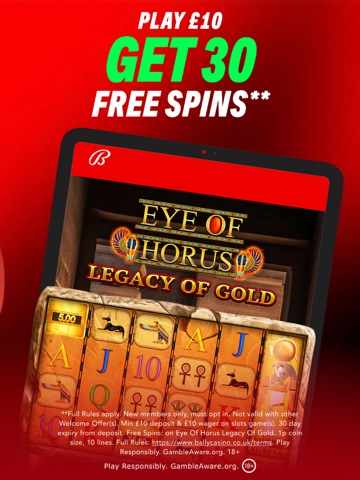 Bally Bet: Sports & Casino iPad screenshot 2
