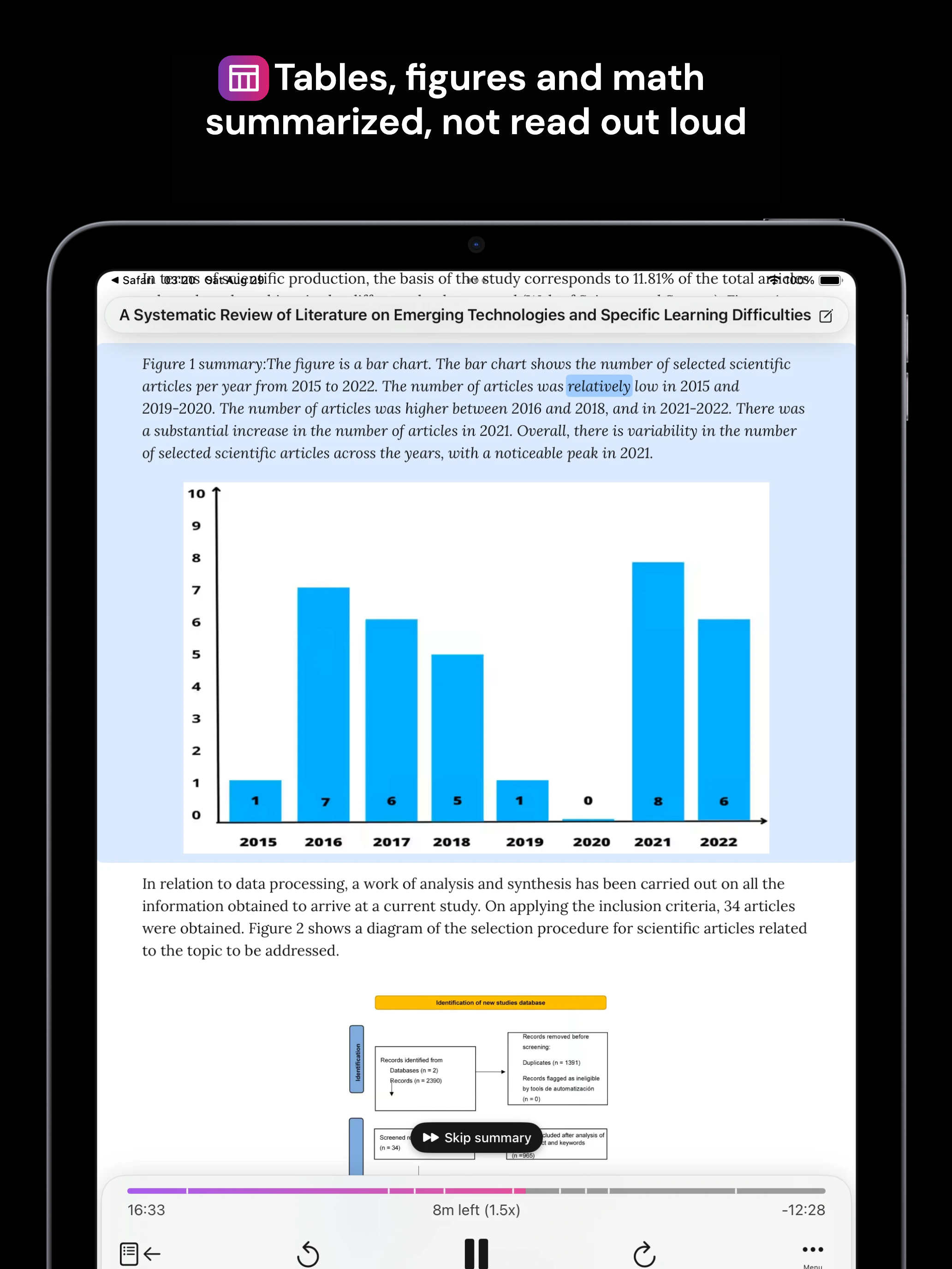 Paper2Audio: Text to Speech screenshot 9