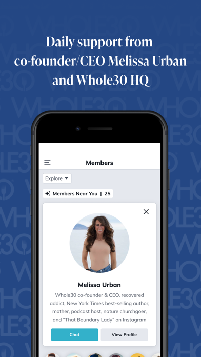 Whole30 Community iPhone screenshot 2 - Health & Fitness app
