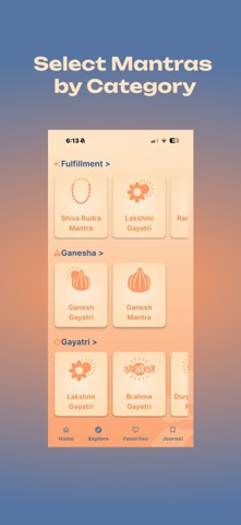 Hindu Mantras and Meditation iPhone screenshot