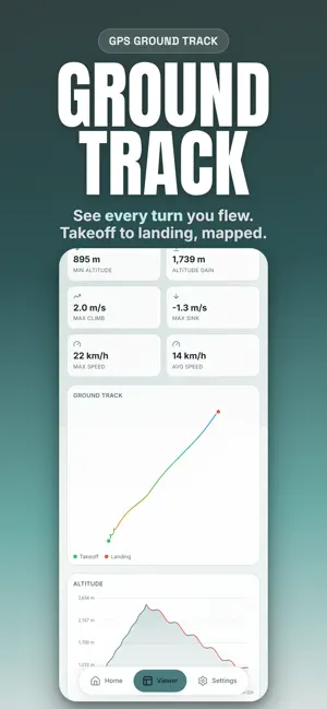 IGC Viewer · Flight Log Reader screenshot 2