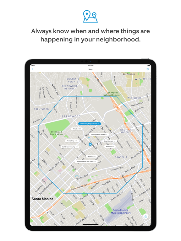 Neighbors by Ring iPad screenshot 4 - News app