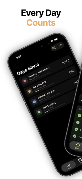 Milestone: Streak Tracker Screenshot 1 of 8