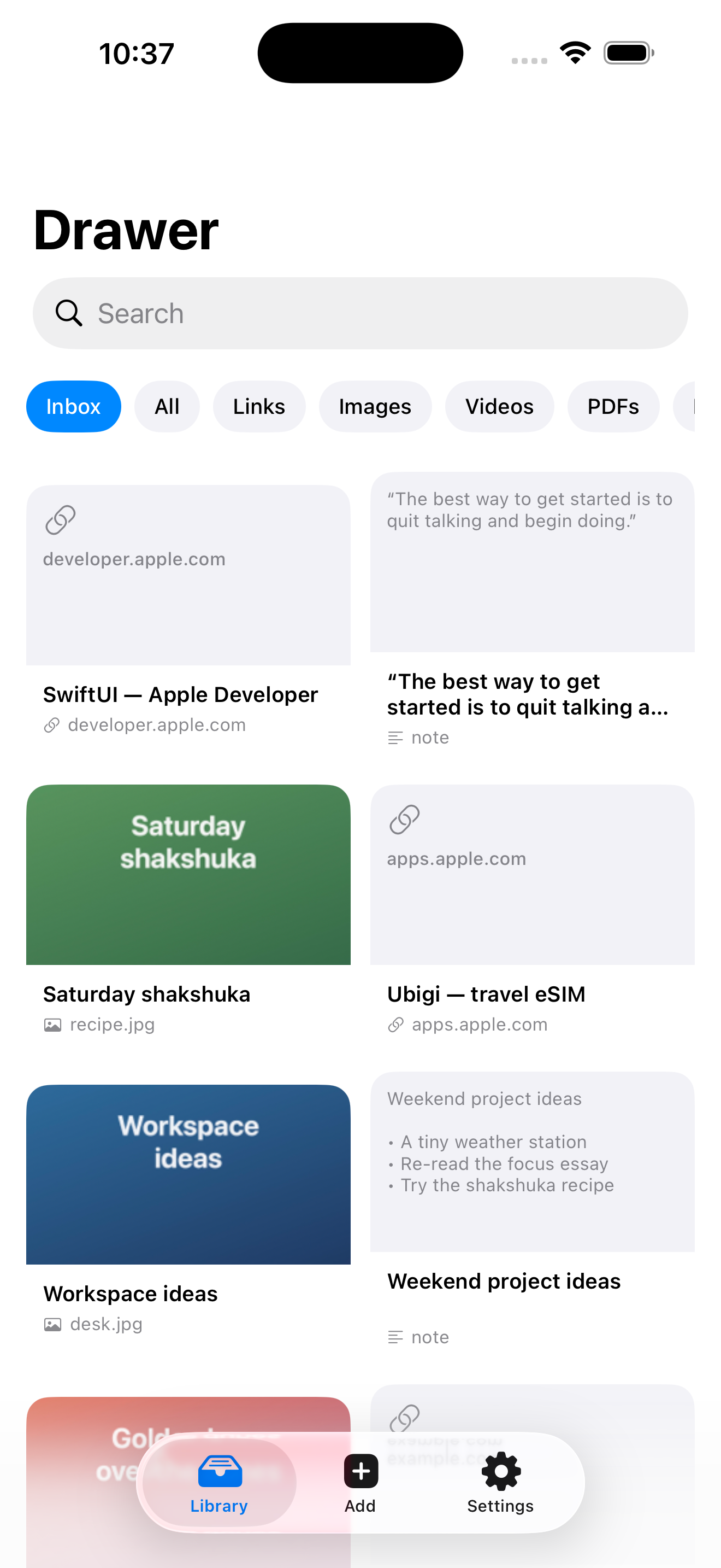 Drawer: Save Anything screenshot 2