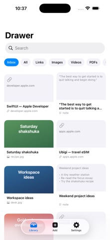 Drawer: Save Anything Screenshot 2 of 5