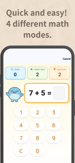 1-Digit Math screenshot 2
