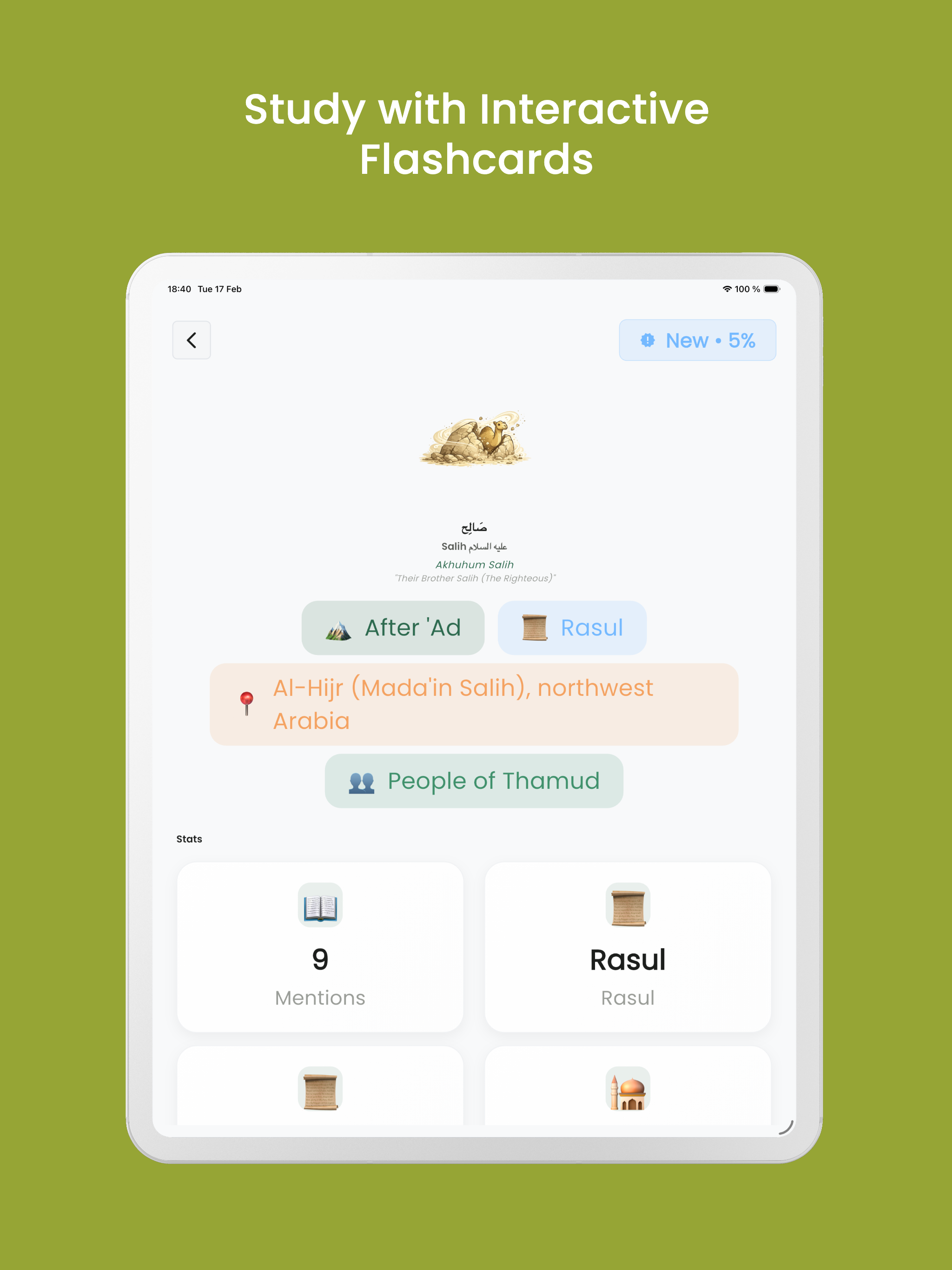 NabiNour - Prophets Quiz Game