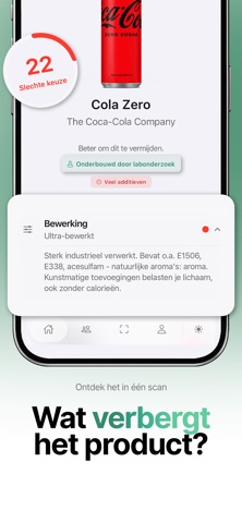 Scanly: Voedingsscanner iPhone screenshot 2