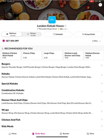 App screenshot