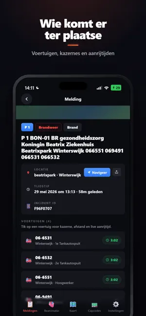 Alarmeringen P2000 iPhone screenshot 2