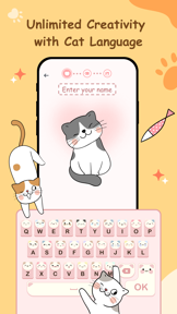 Cat Language Keyboard DIY screenshot