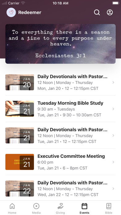 Screenshot #3 pour Redeemer Lutheran - Green Bay