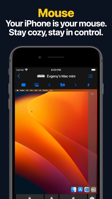 Remote, Mouse & Keyboard iPhone screenshot 2 - Utilities app