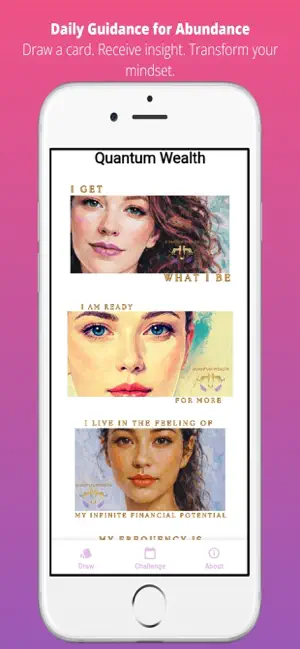 Quantum Wealth Card Deck screenshot 1
