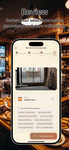 Cafe AI: Room Designer Planner Screenshot 2 of 6