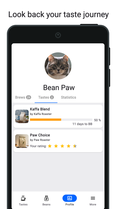 BeanPaw-Your Coffee Brew Buddy Screenshot