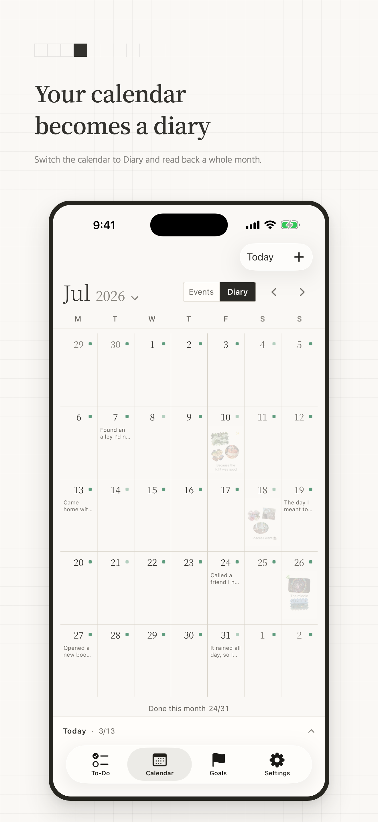 Gridpaper: To-Do & Diary screenshot 4