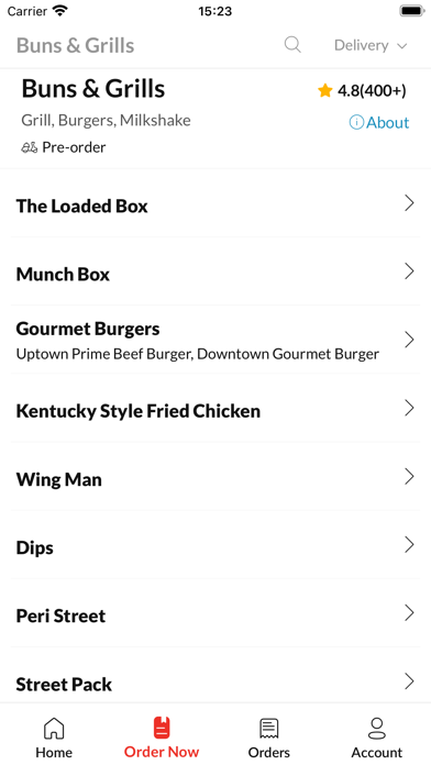 Buns & Grills Screenshot