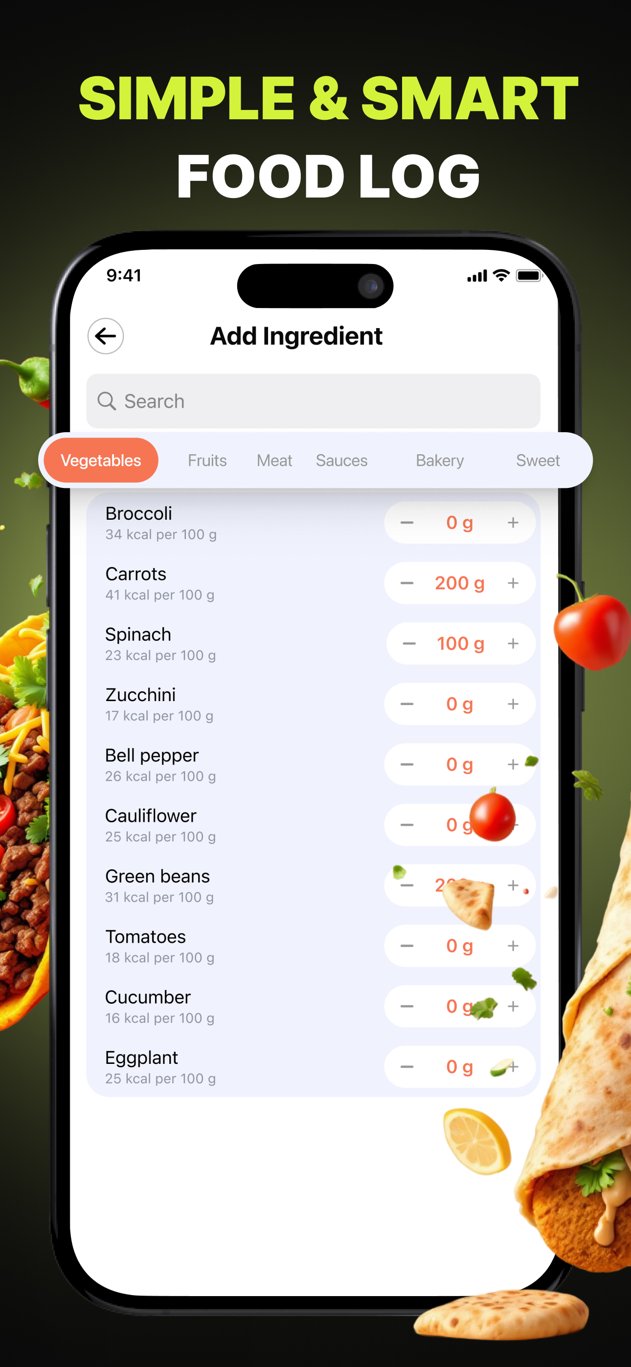 Calorie Counter and Tracker‧ screenshot 4