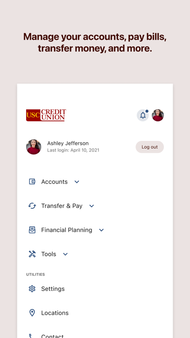 Screenshot 4 of USC Credit Union Mobile App
