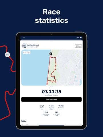 Amica Newport Marathon iPad screenshot 4