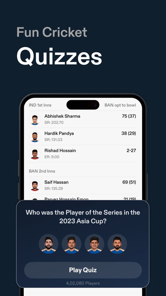 #8. CREX - Just Cricket (iOS) Podle: Parthtech Developers LLP