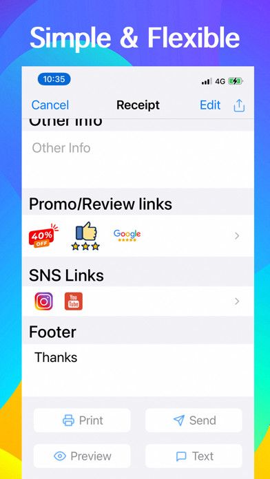 POS Simple - Point of Sale app Screenshot