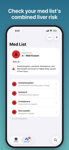 LiverTox Mobile Screenshot 3 of 5